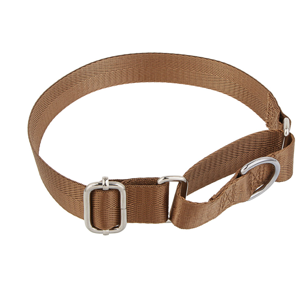 Ошейник для животных тм VETTA, нейлон, хаки/беж, обхват шеи 30-45см - #3
