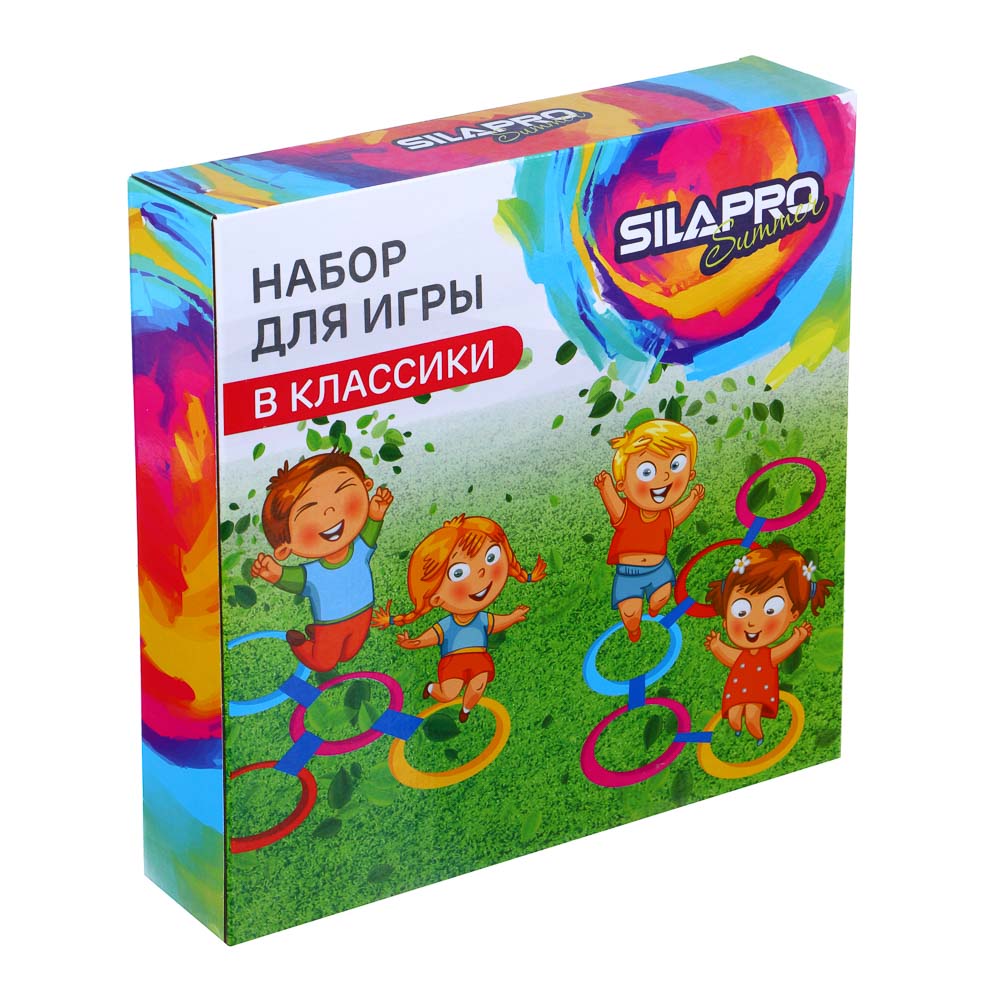 SILAPRO Набор для игры в классики, 28 см, пластик купить с выгодой в  Галамарт