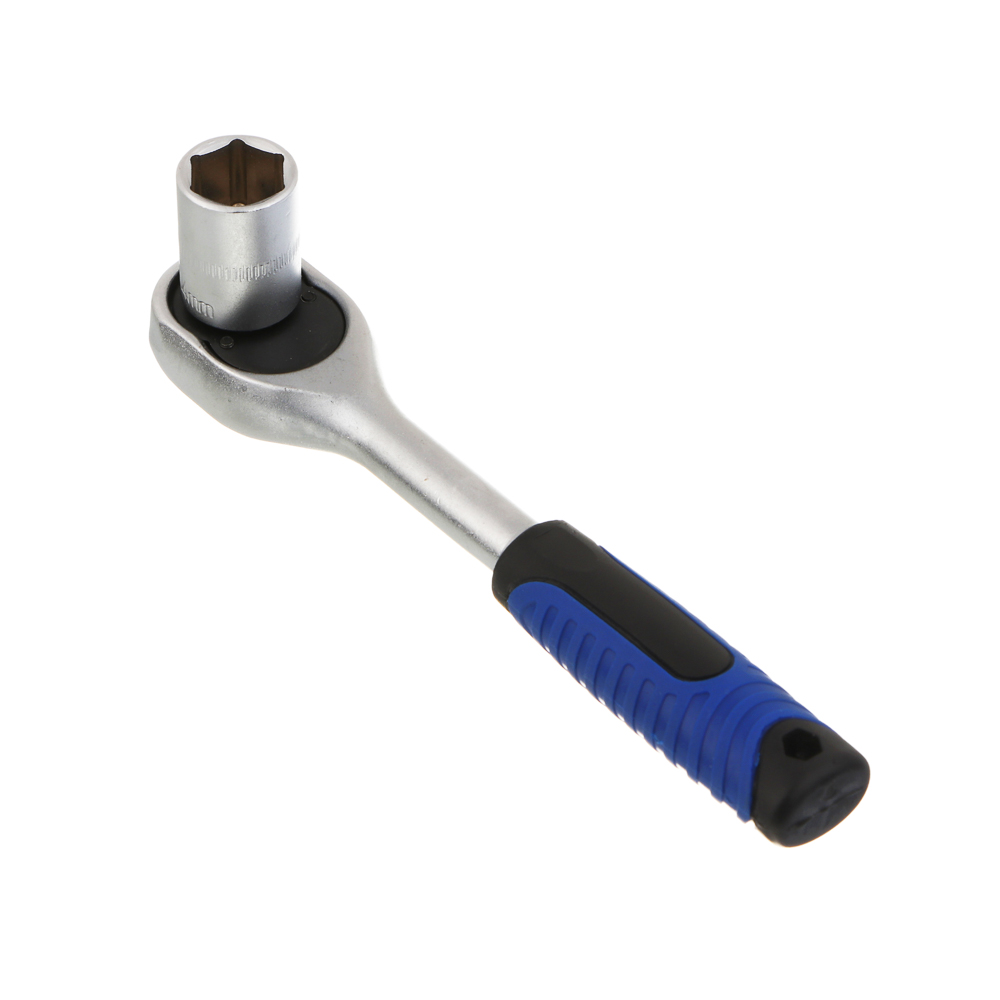 РОКОТ Набор профессионального инструмента, 12 предметов, 1/4" (головки и трещотка) - #6