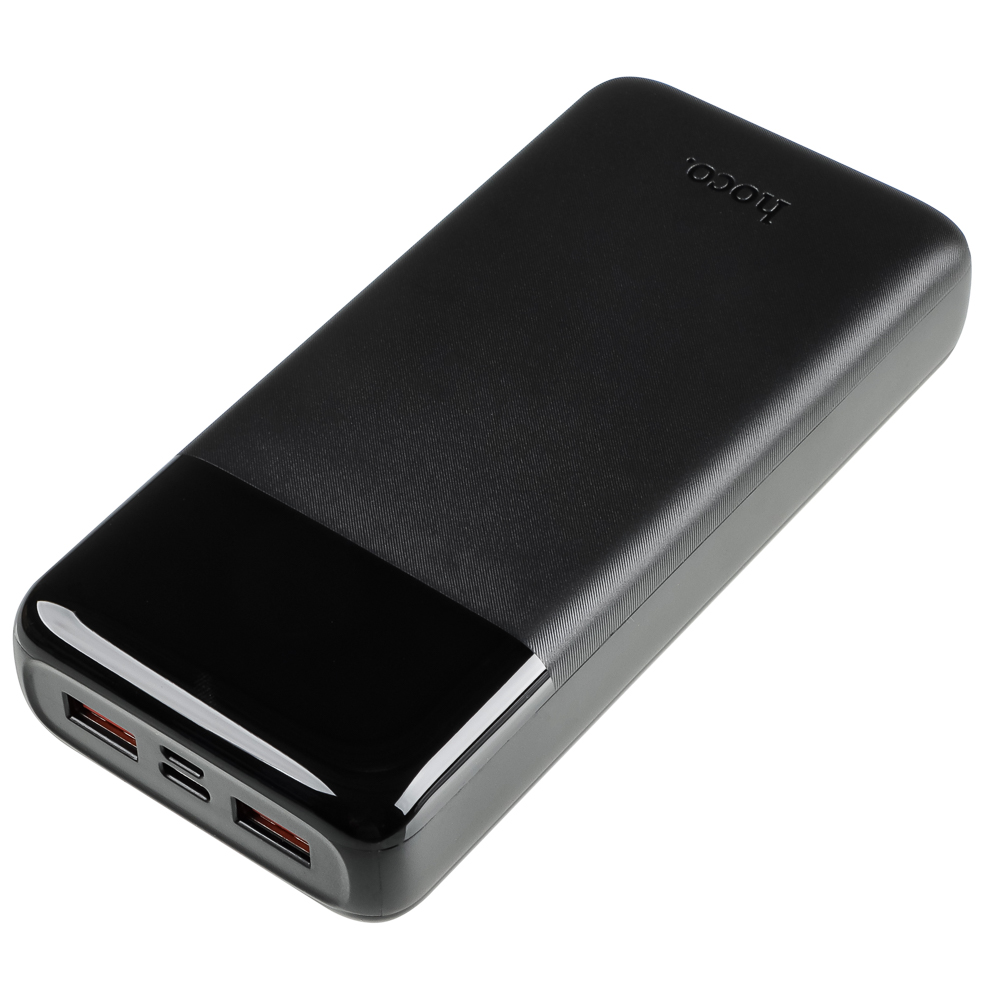 hoco. Аккумулятор мобильный модель J121A, 20000 мАч, дисплей 22,5W, цвет: черный - #3