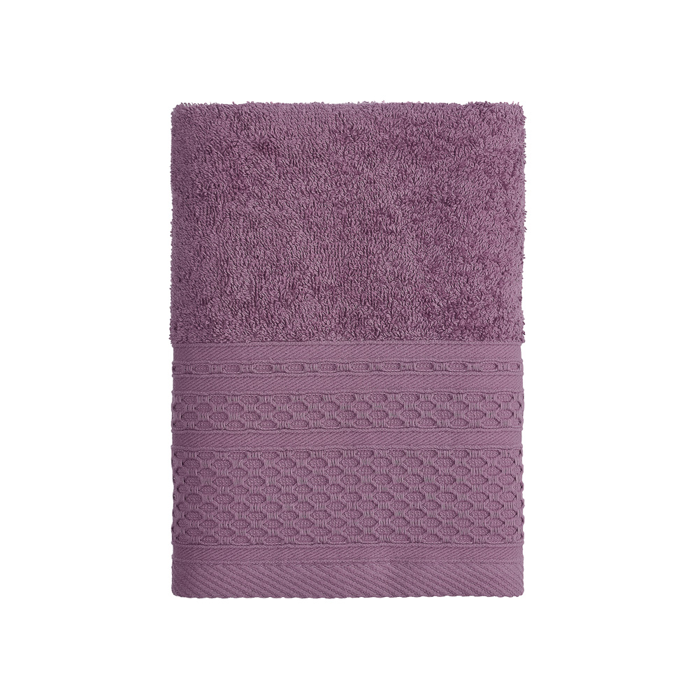 PROVANCE Хейзел Полотенце махровое, 100% хлопок, 50х90см, 400гр/м, сливовый - #7