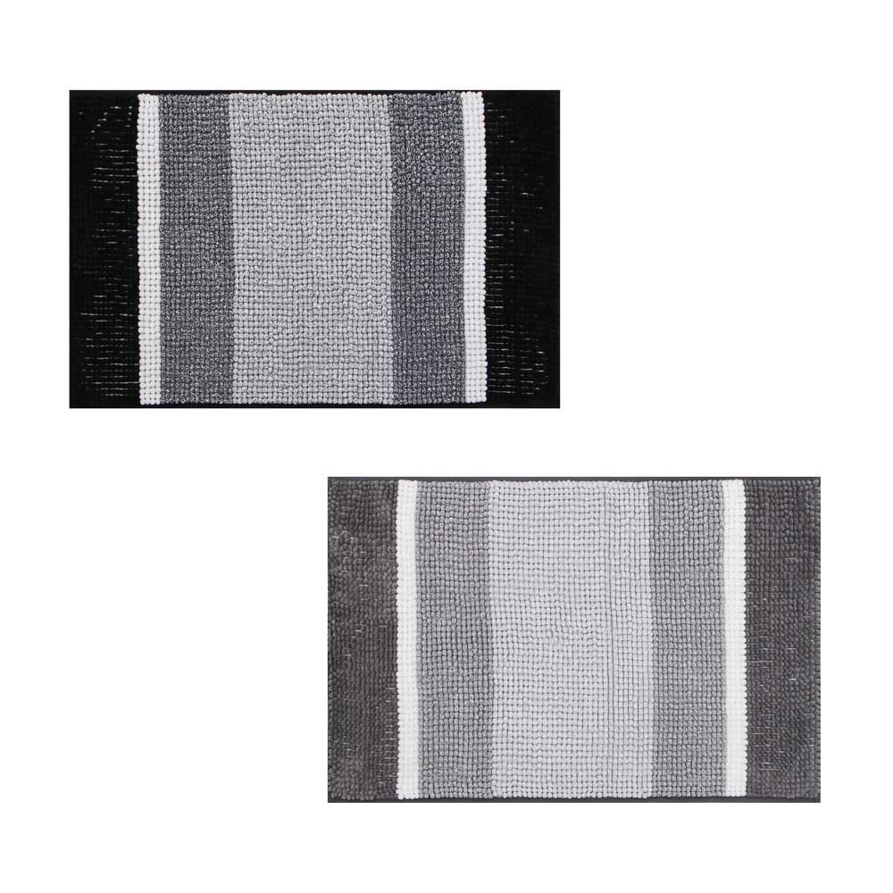 Коврик для ванной комнаты тм VETTA Soft, синель 1100г/м²,  80х50см, 2 дизайна - #1