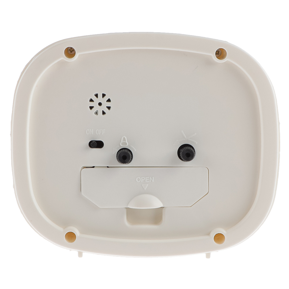 Будильник кварц, корпус белый "Классика" 12,5х10,5x30см, арт.В5-003 - #3