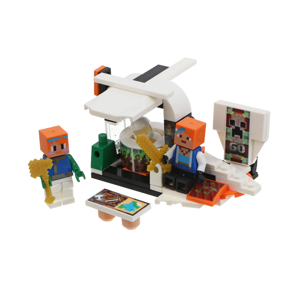 ИГРОЛЕНД Конструктор "Квадратный мир", 17х4х12 см, ABS, 8 видов - #6