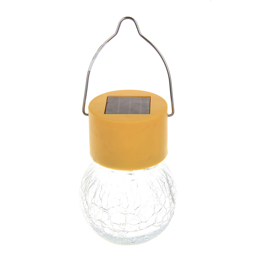 INBLOOM Фонарь на солн.батарее 9х6см 1LED белый, 1x1.2v 2/3AA 100mAh Ni-MH, пластик, стекло - #4