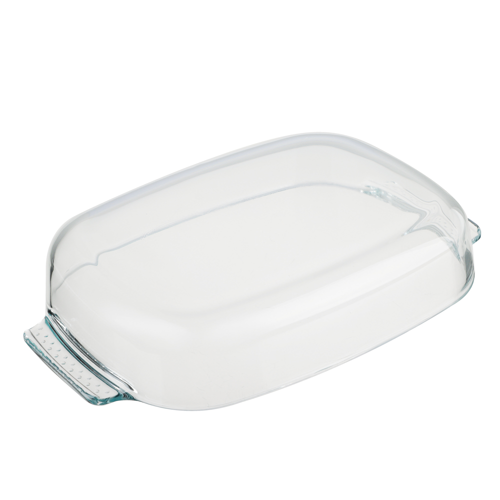 SATOSHI Форма для запекания глубокая жаропрочная прямоуг., с ручками, стекло, 34,4х22,3х6см, 2,7л. - #4