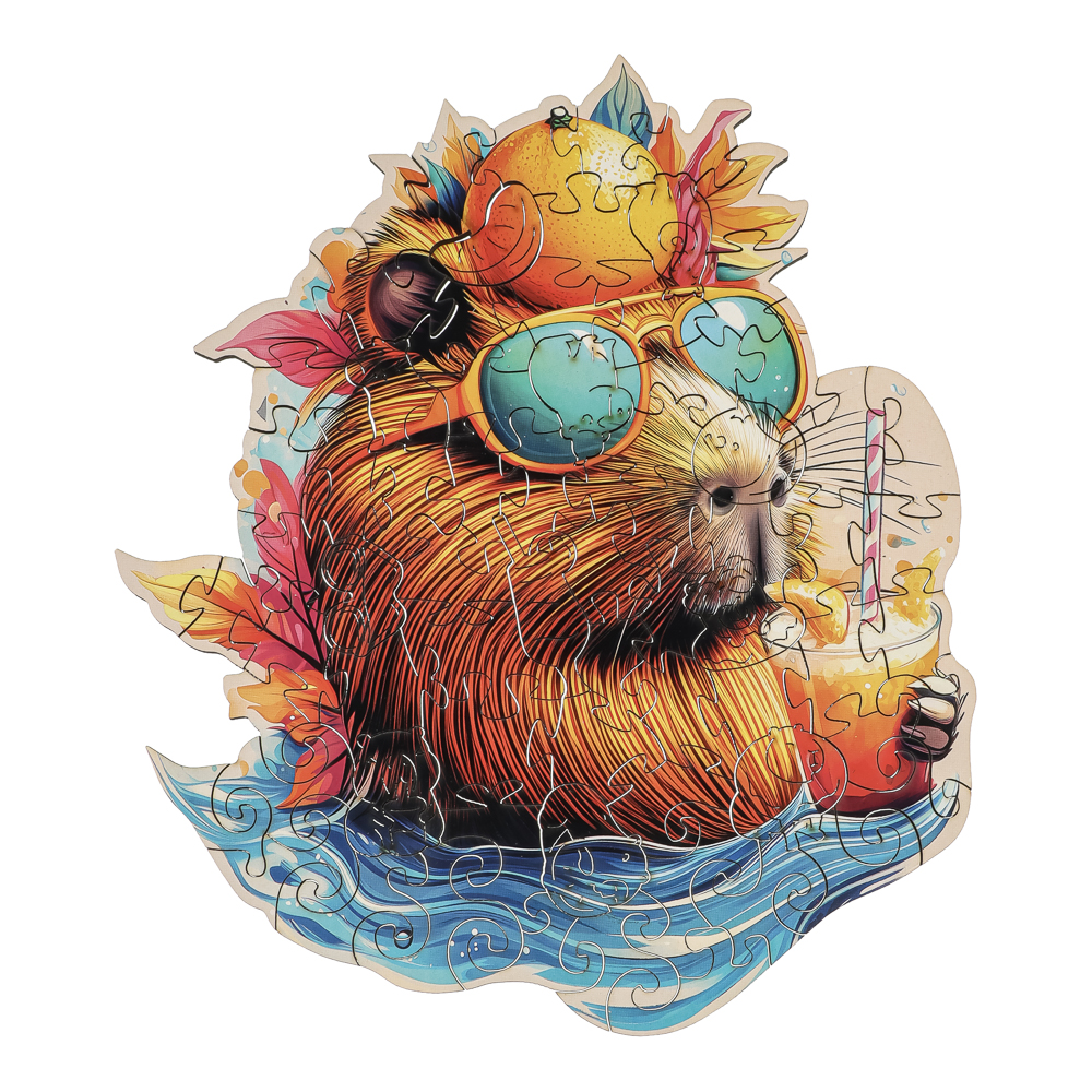 Пазл фигурный в ассортименте, 19х14,5х5см, ХДФ, бумага, 4 дизайна - #3