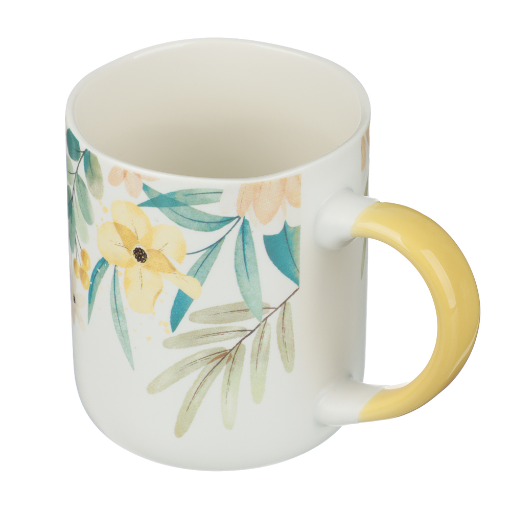 Кружка тм MILLIMI Весна, 380мл, фарфор, 4 дизайна - #2
