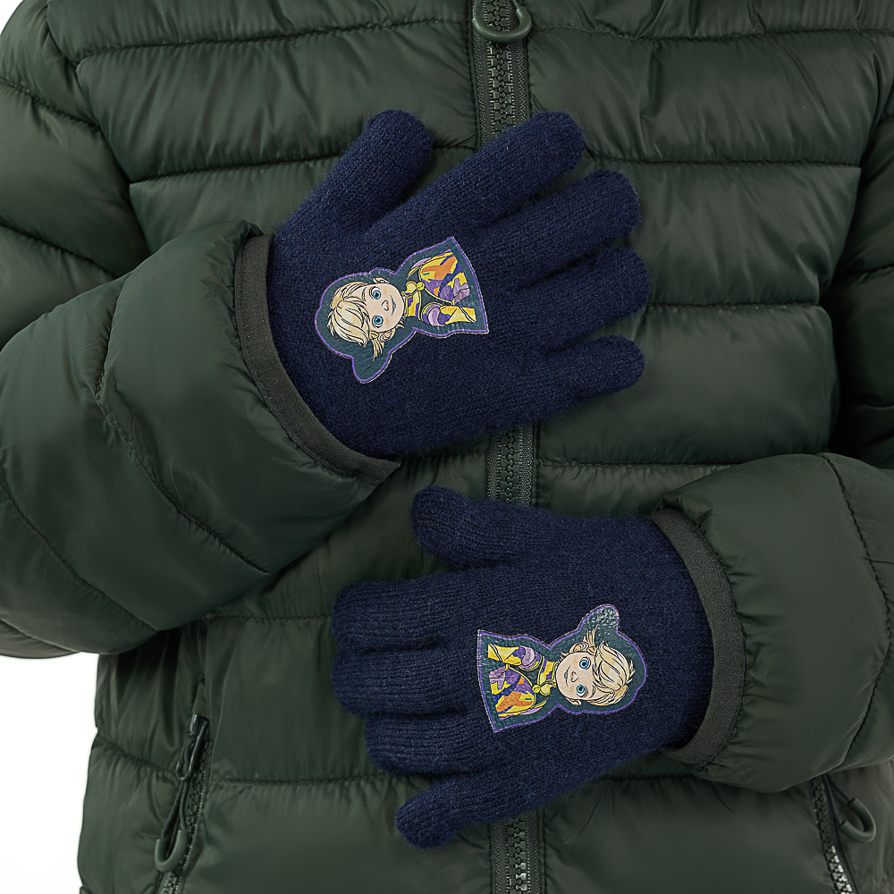 BY Русские Супергерои Перчатки детские двухслойные с термоаппликацией, р.14, 2 дизайна, СЗПВ24-25 - #7