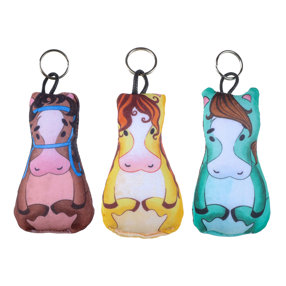 Брелок Лошадка, 10 см, бифлекс+шарики, 3 дизайна - #1