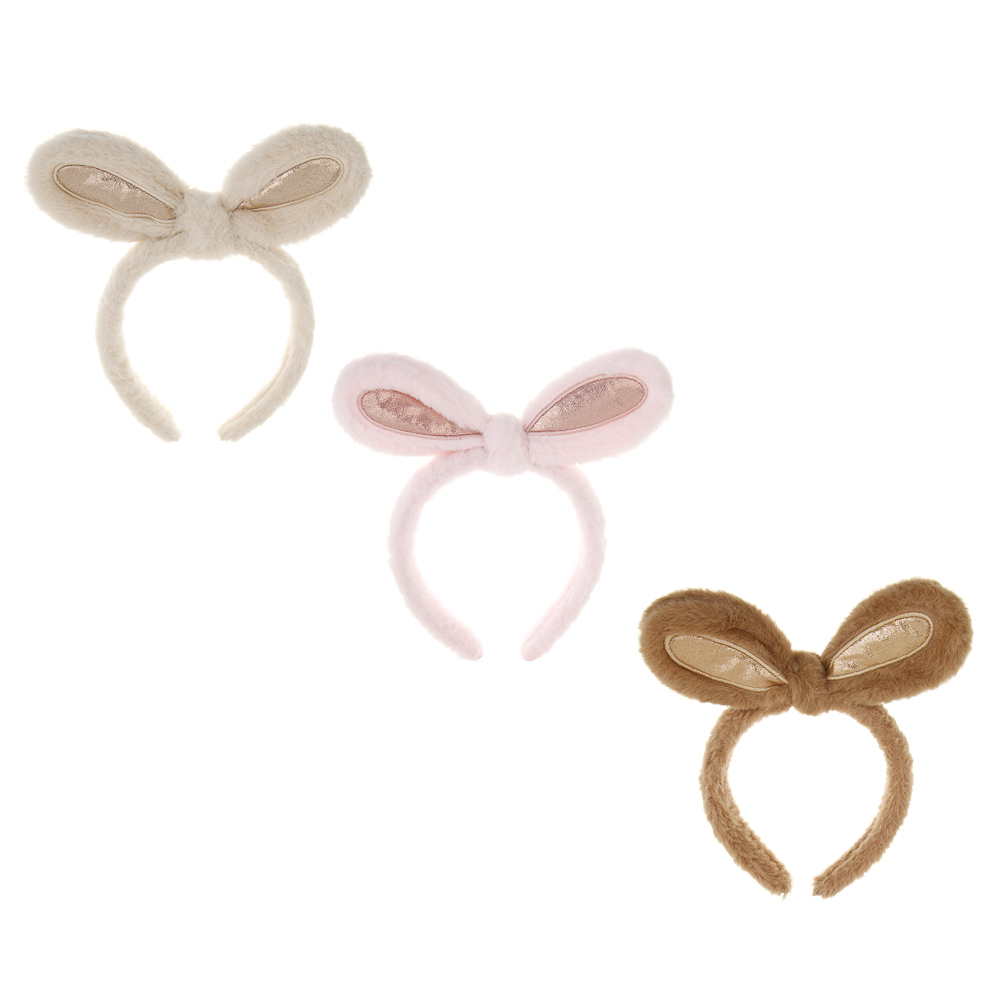 ЮНИLOOK Ободок для волос, 2см, полиэстер, пластик, 3 цвета, ACS-116 - #1