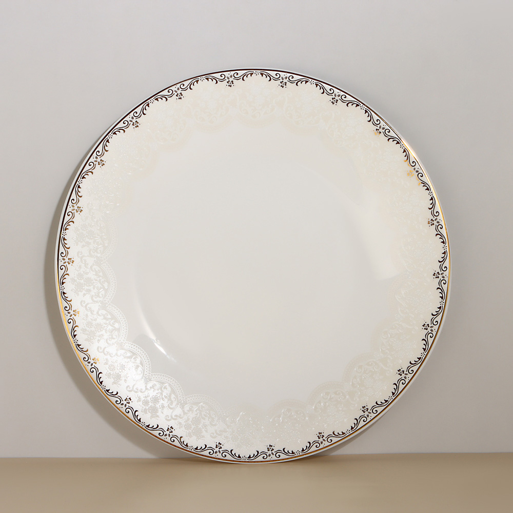 Тарелка десертнаяMillimi "Руан", опаловое стекло, 20 см - #4