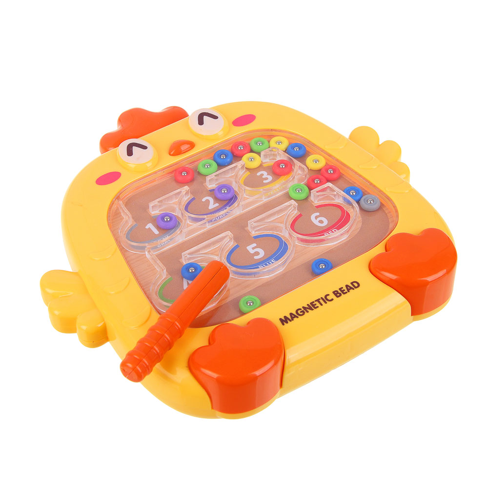ИГРОЛЕНД Развивающая магнитная игрушка "Цыпленок", ABS, 14,5х14,5х2,8см, 2 дизайна - #10