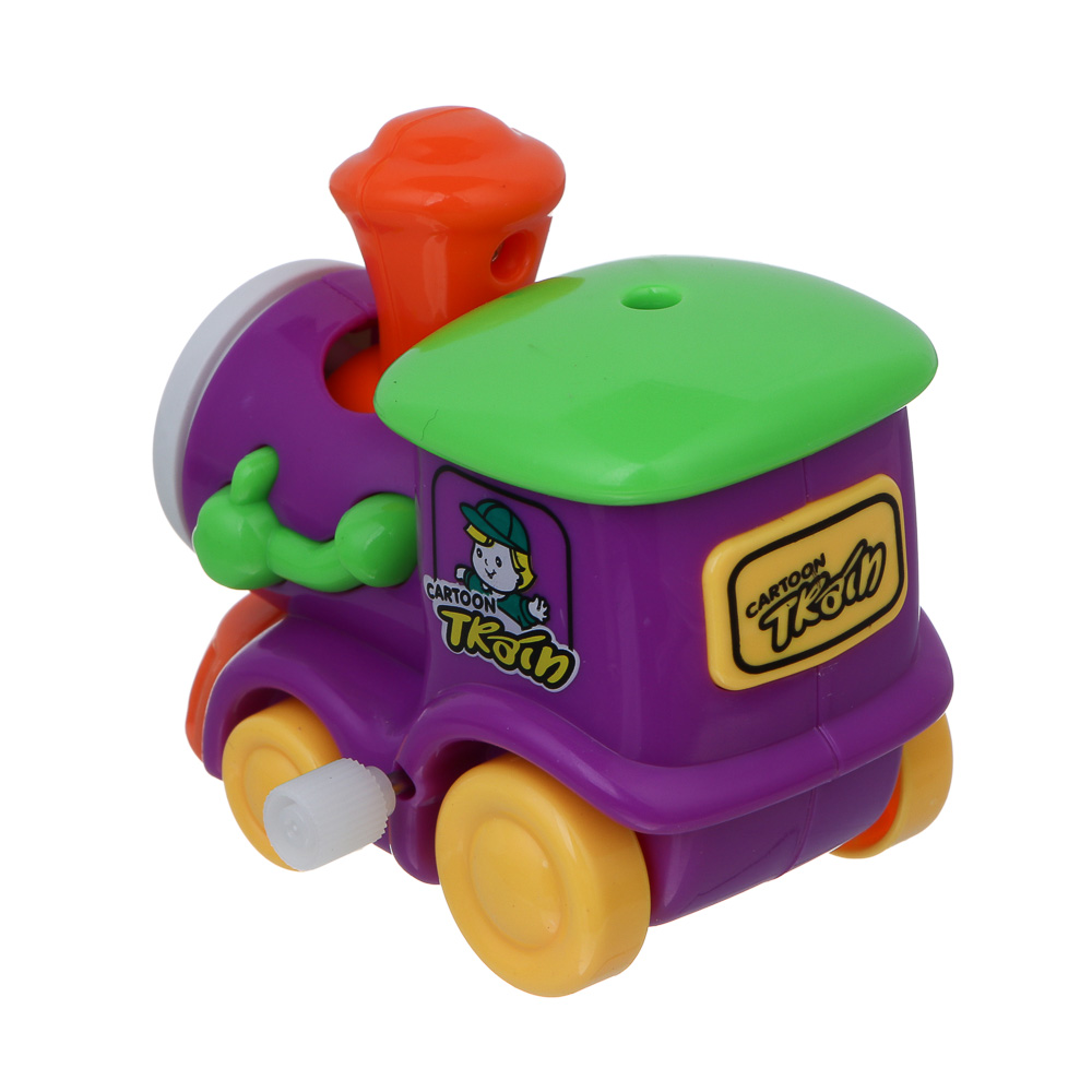 Игрушка заводная "Паровозик", ABS, 4,6х7,7х6,4см - #7