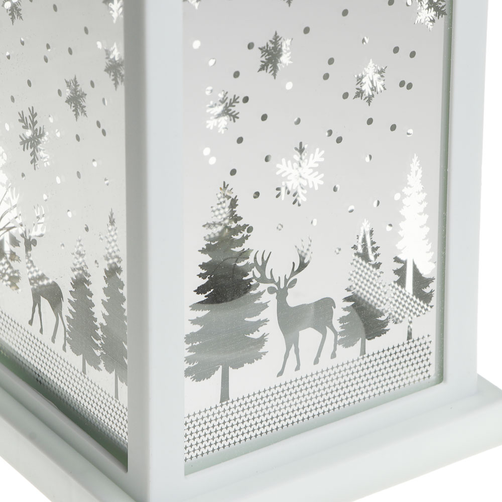 СНОУ БУМ Светильник декоративный LED в виде фонаря, 10x21,5см, PP, стекло, 3хAAA, 1 режим - #3