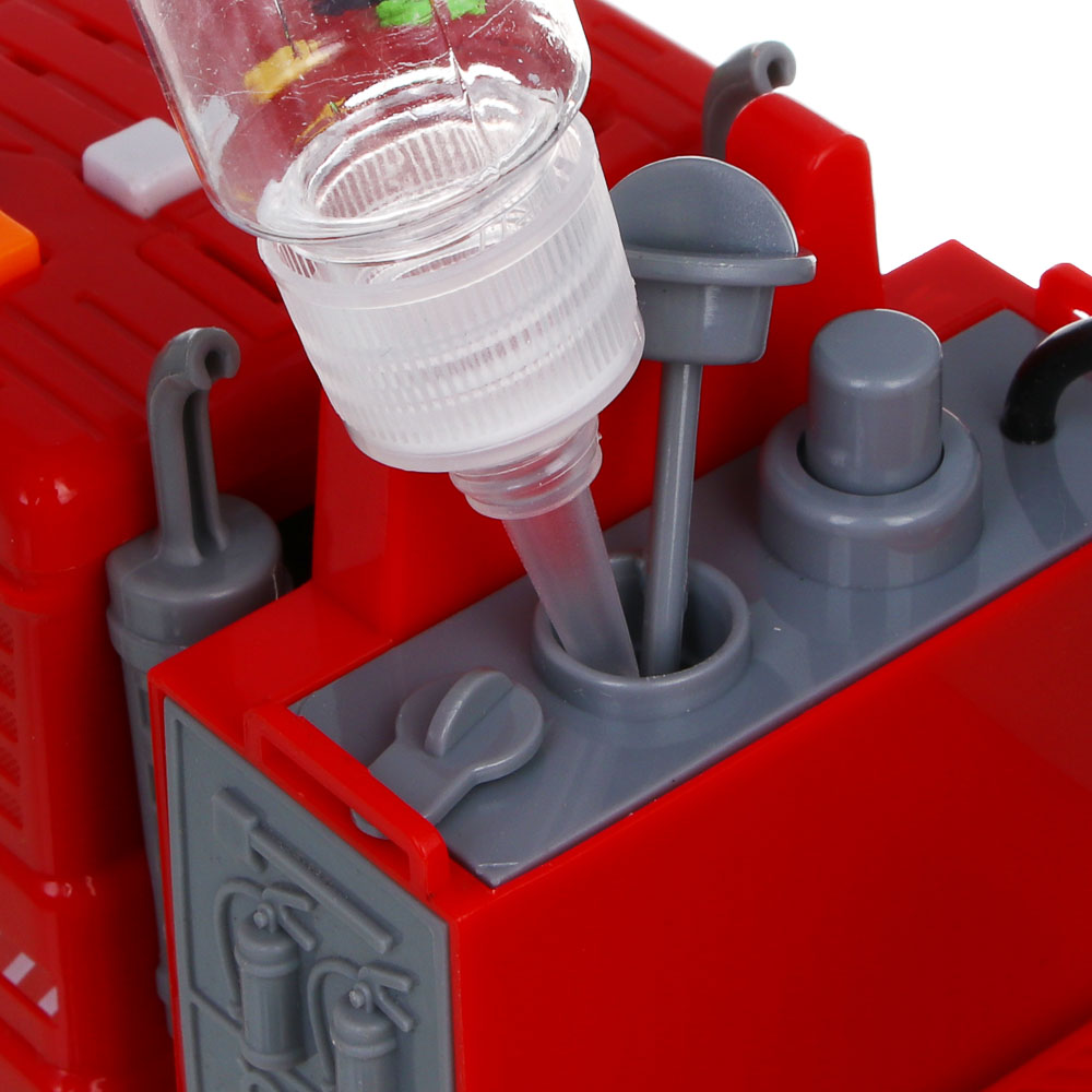 ИГРОЛЕНД Пожарная машина, свет, звук, стреляет водой, 3хAG13, PP, 29х10,5х17,5 см - #10