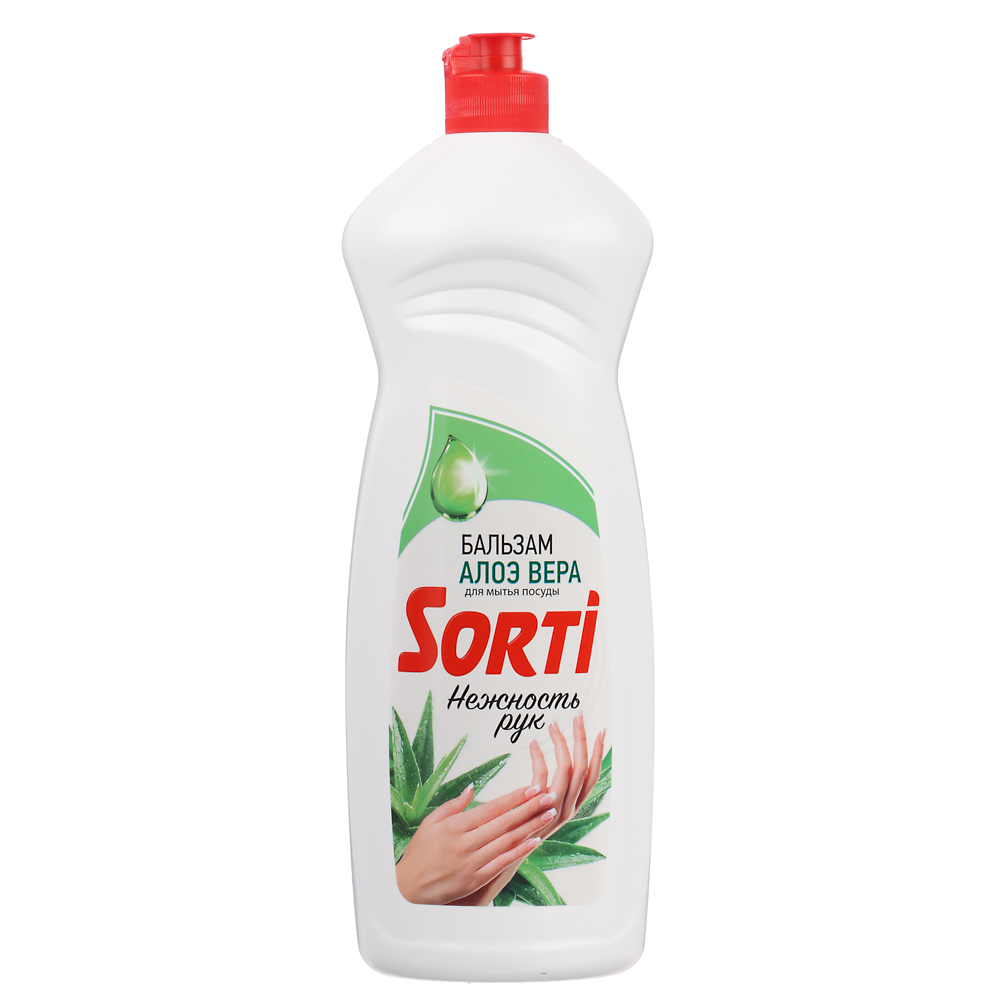 Бальзам для мытья посуды SORTI, 3 вида:Алоэ-вера,Лимон,Ромашка, п/б, 900гр - #2