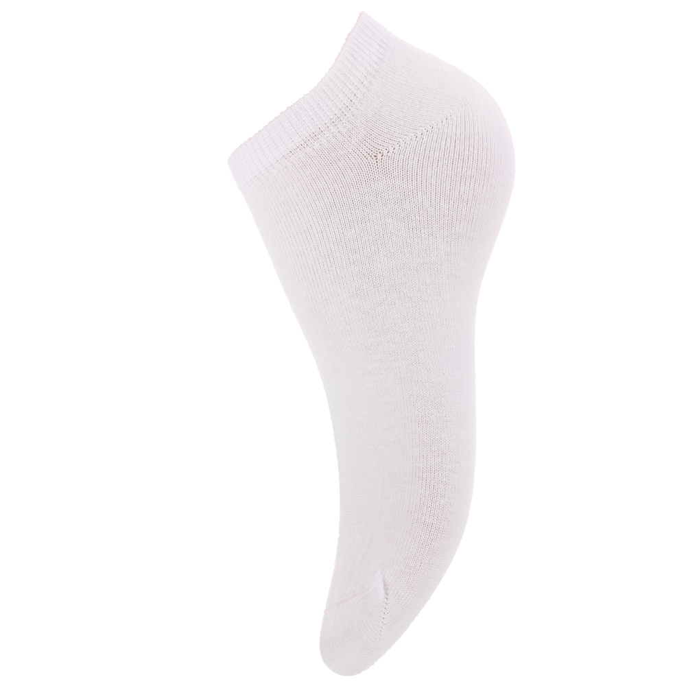 GLD Piccolino Носки женские супер-укороч., 35-38, 80% хлопок, 15% полиамид, 5% эластан, бел. - #1