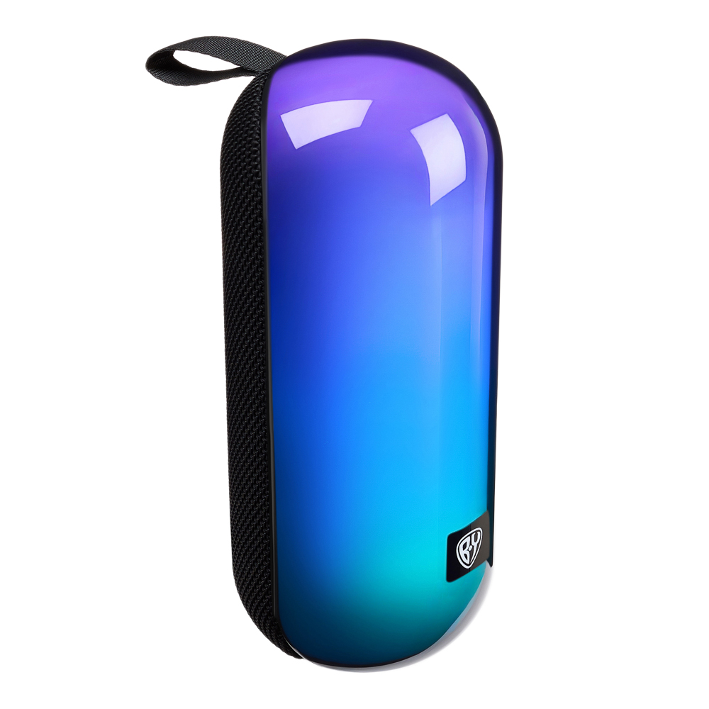 Колонка беспроводная BY EchoCore 7Вт,подсветка,1800мАч, BT5.3, USB, AUX,microSD,ВШГ 19x8x8см, черный - #3