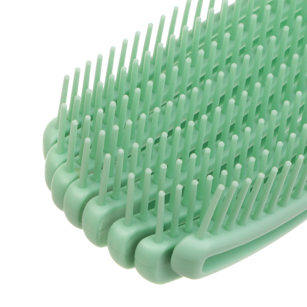 Расческа массажная веерная тм ЮНИLOOK, 23 см, пластик, 4 цвета - #9