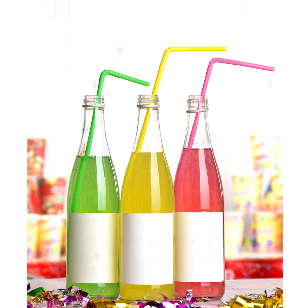 Трубочки для напитков тм Fntastic 20шт, 265x5мм, "Фантазия", цветные - #3