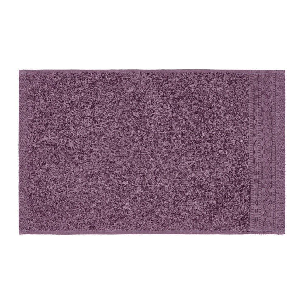 PROVANCE Хейзел Полотенце махровое, 100% хлопок, 30х50см, 400гр/м, сливовый - #10