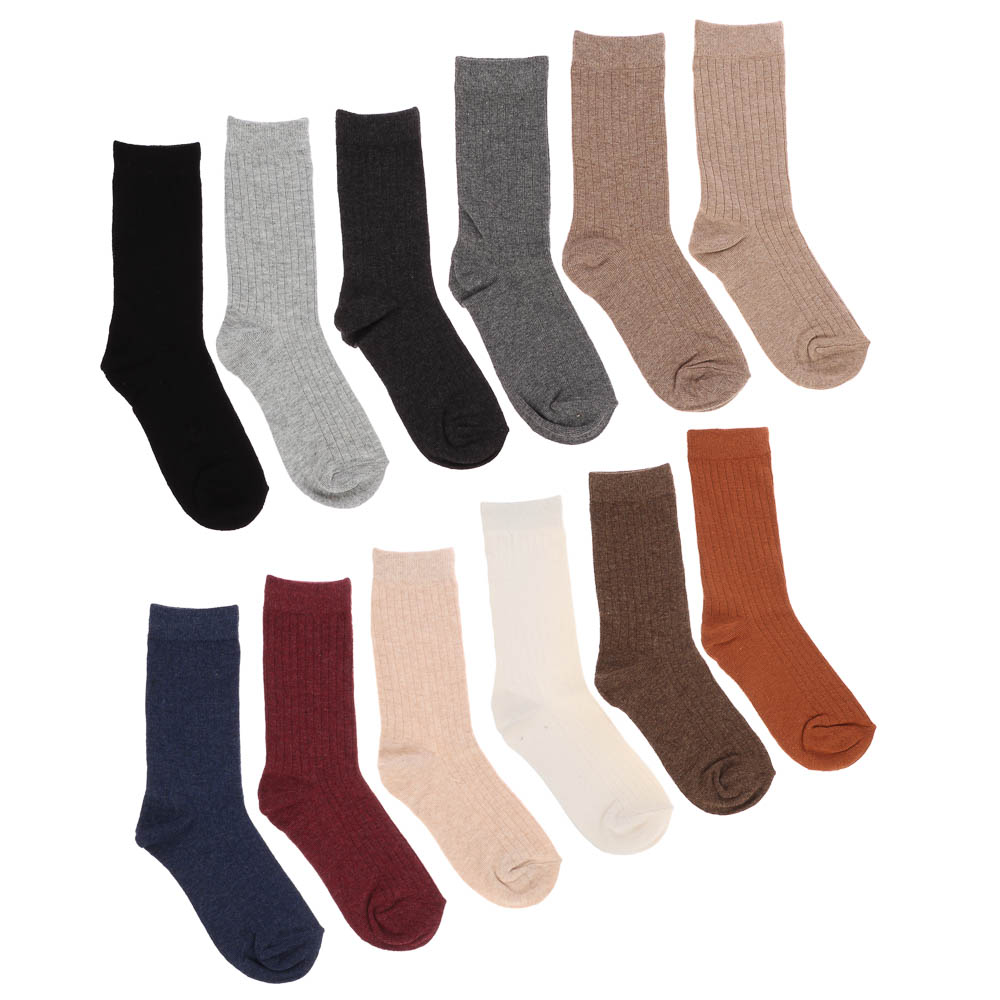 Носки женские классические "лапша", тм RS, 73% хл, 25% п/э, 2% спандекс, р. 36-39, RSS - #4