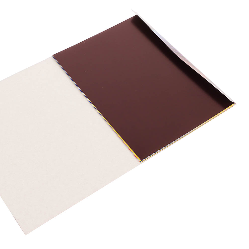 Картон цветной "Альфа" мелов. бумага, 2-сторонний, 10л., 10цв., в карт. папке - #5