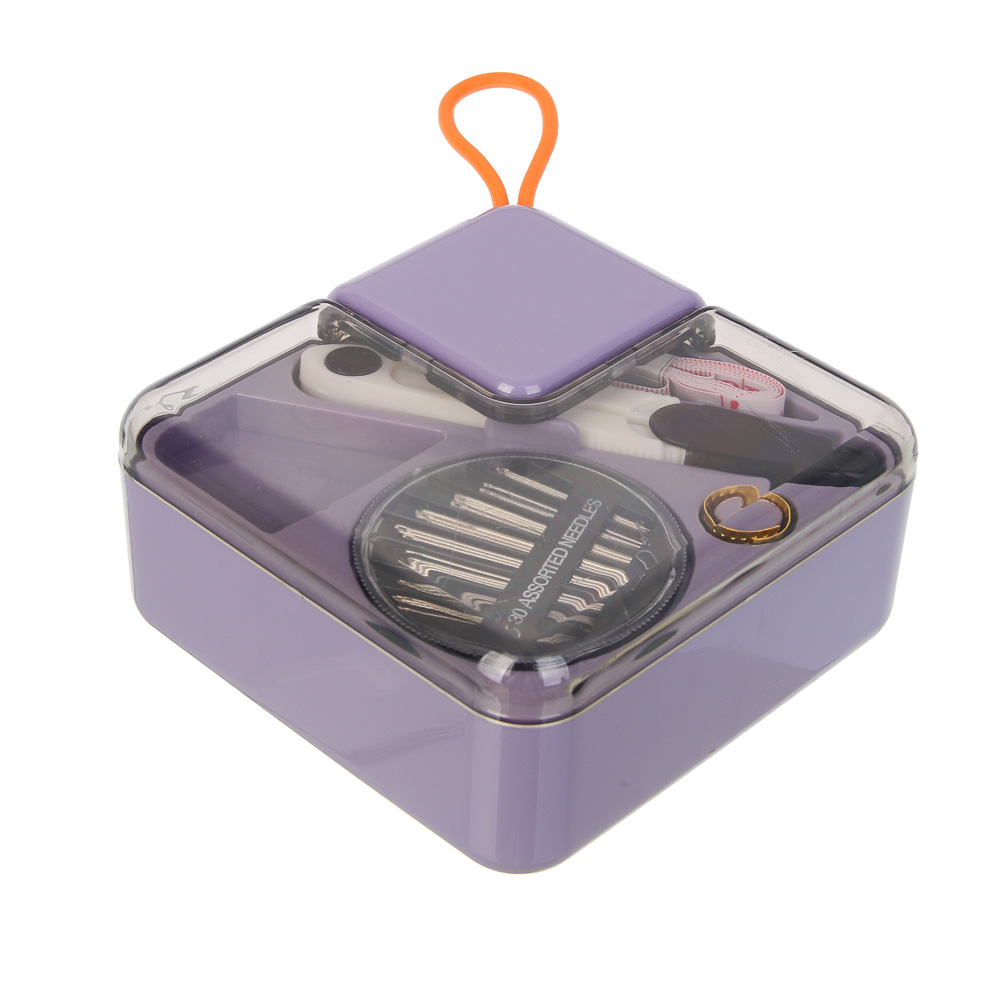 Набор швейных принадлежностей, 21 предмет, АБС, 11,7х5,6см, 4 цвета - #2