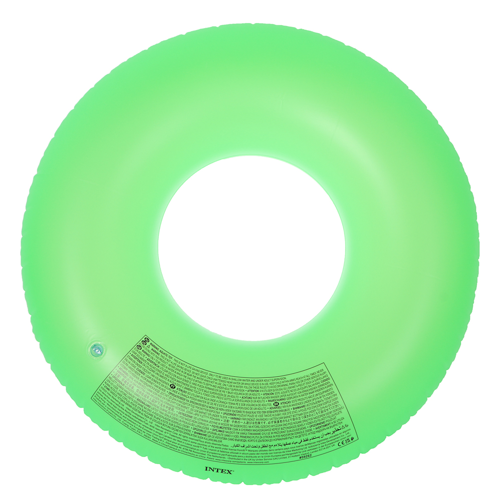 Круг надувной тм INTEX Неоновый холод 91см, от 9 лет, 3 цвета, 59262NP - #4