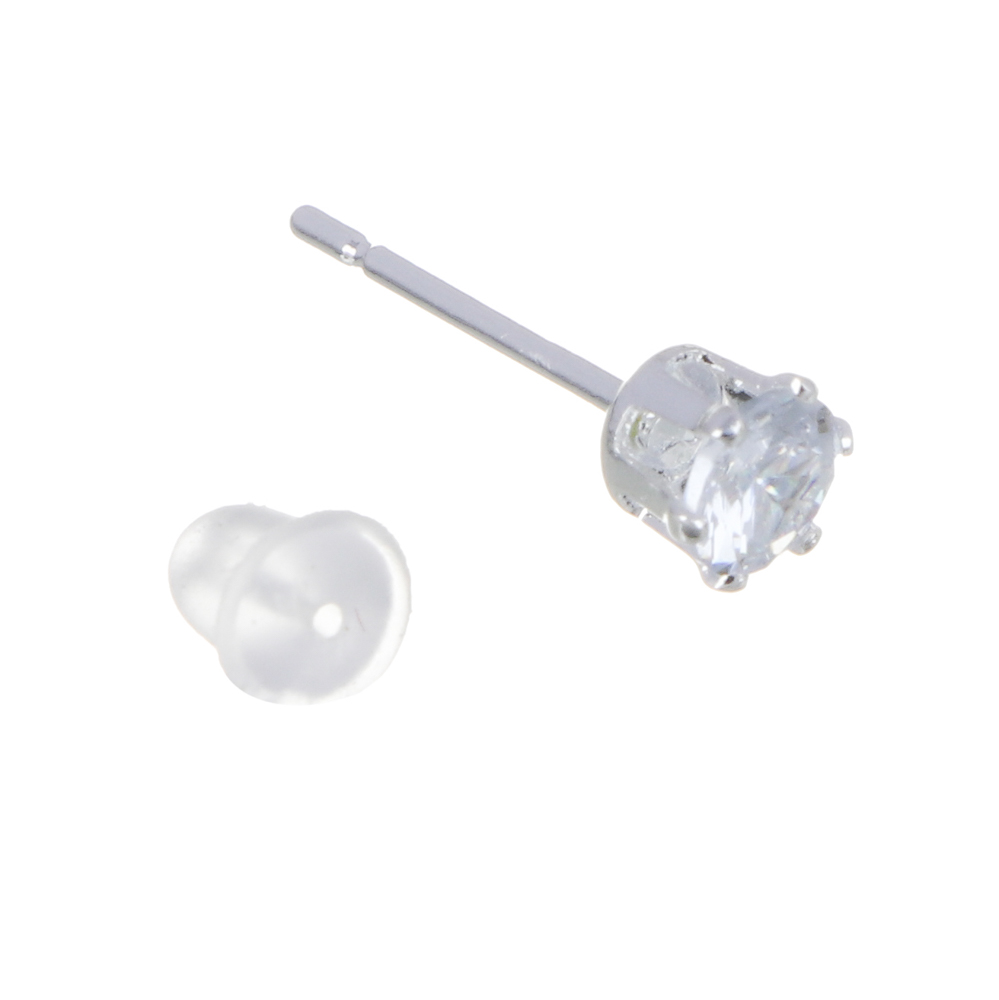 Серьги, бижутерия, сплав, размер 4 мм, БЖ-42 - #3