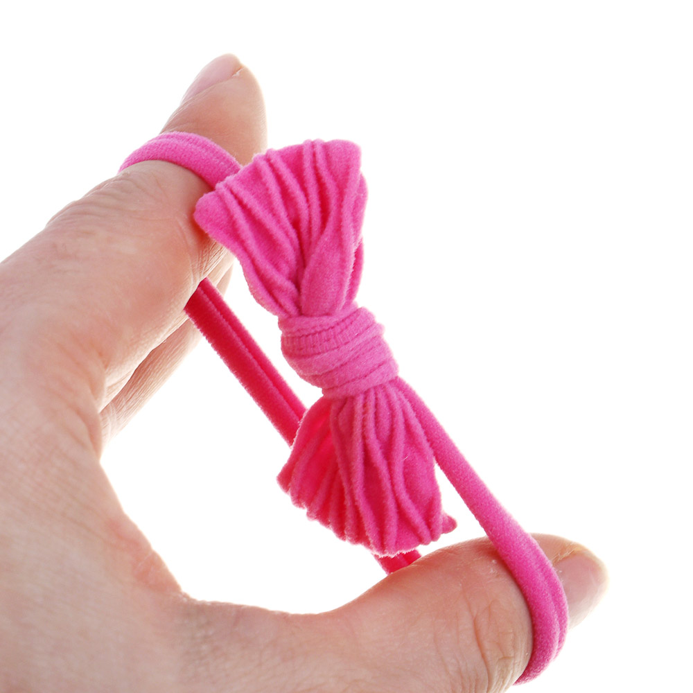 ЮНИLOOK Набор детских резинок для волос 4 шт, 4 см, полиэстер, 3 сочетания цветов - #4