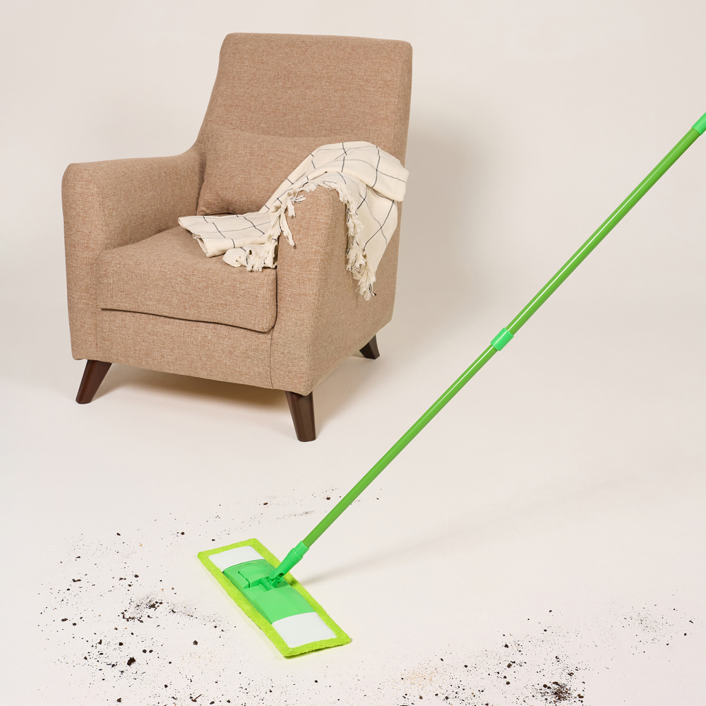 VETTA Швабра с насадкой из микрофибры - #18