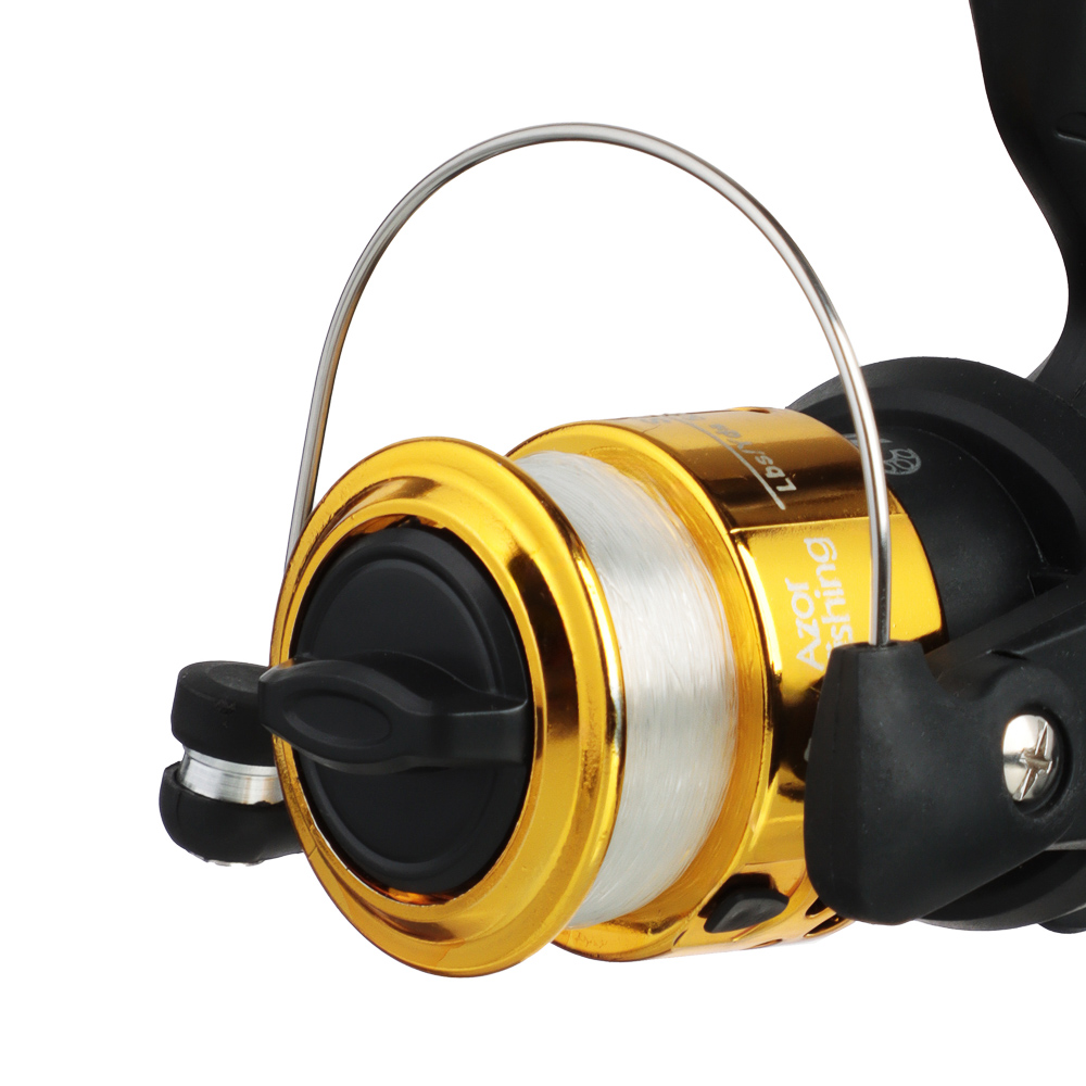 AZOR FISHING Катушка SY 200, передний фрикцион, 1 п.п.,металл, пластик, с леской 0.25 мм - #2