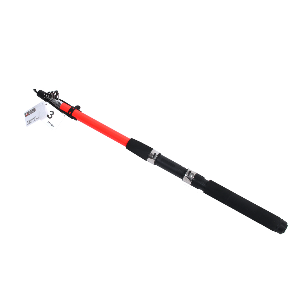 Спиннинг "Найт" тм AZOR FISHING, телескоп., файбергласс, 2,7м, тест 30-60гр - #7