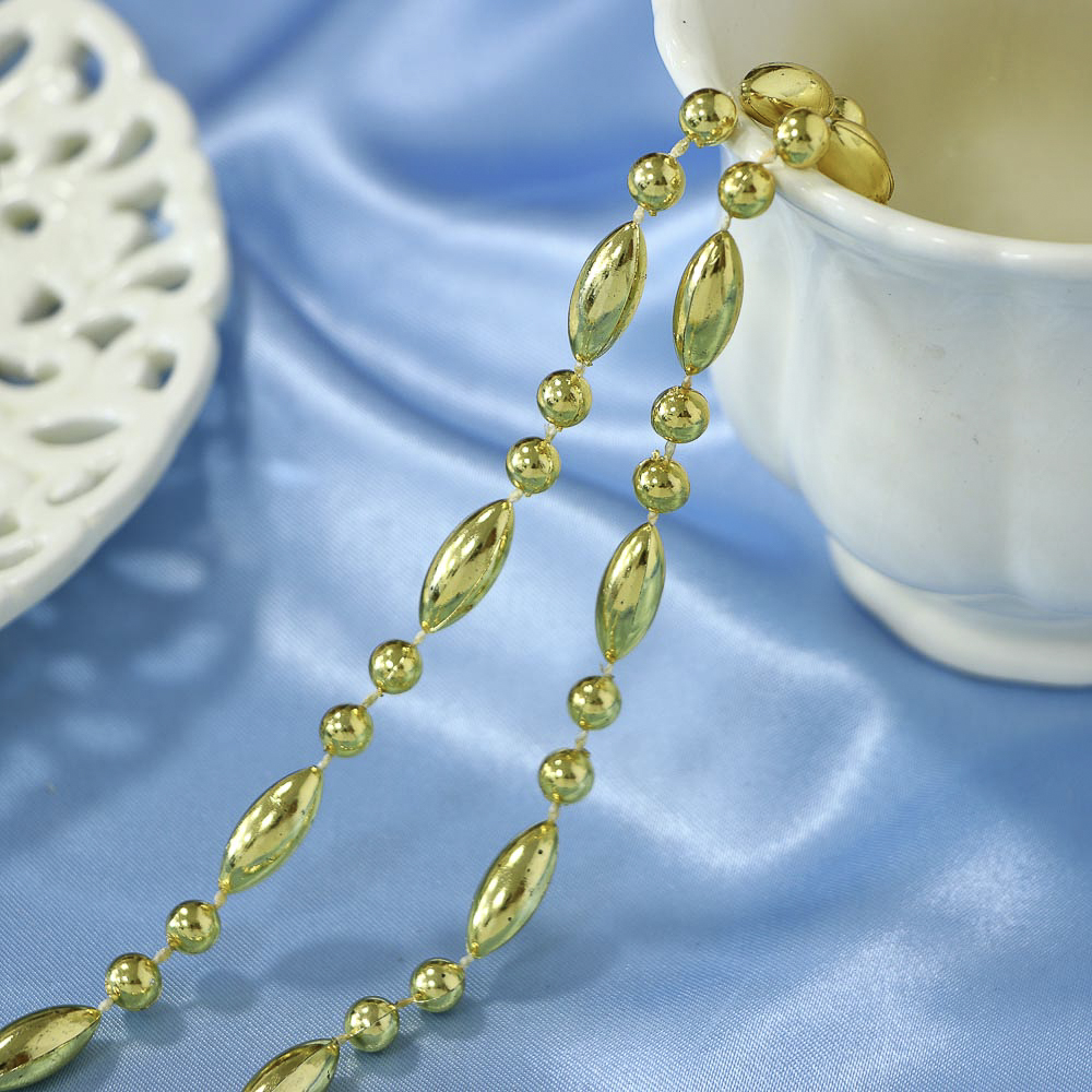 СНОУ БУМ Бусы декоративные 1x400 см, туба, 6 цветов,26-749 - #7