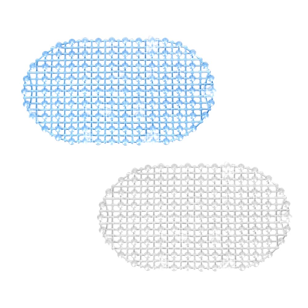 Коврик противоскользящий тм VETTA Симпл, ПВХ, 63x34 см, прозрачный - #1