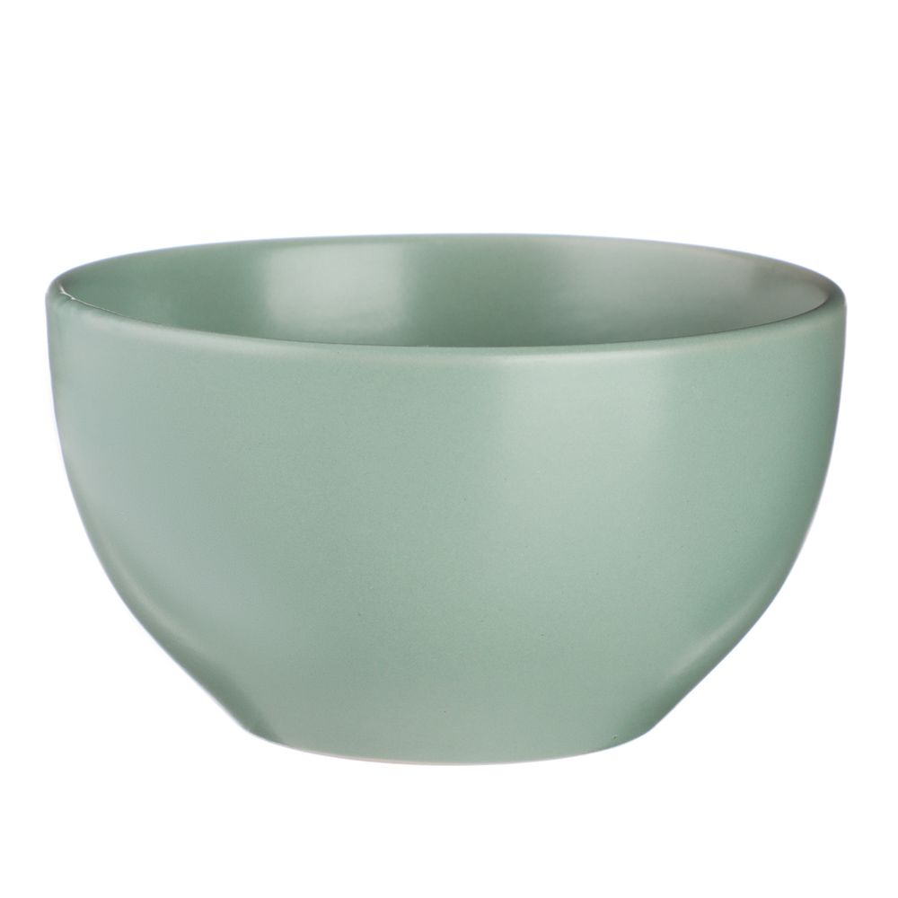 MILLIMI Салатник 710мл, 14х8см, керамика, оливковый - #1