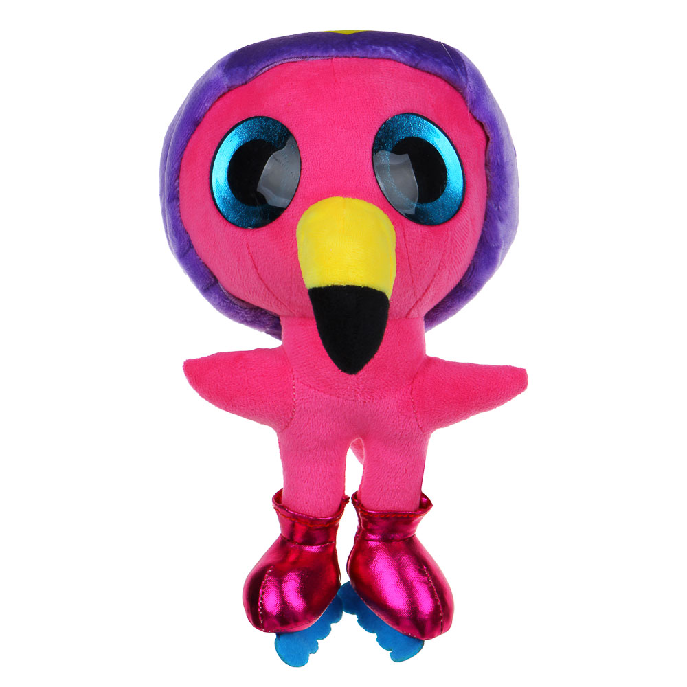 BY Kids Игрушка мягкая "Фламинго-глазастик", полиэстер, 30 см - #1