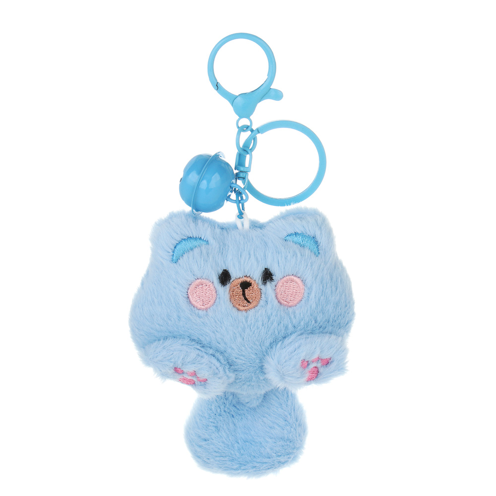 ИГРОЛЕНД Брелок мягкий "Котёна" в пакете-сюрприз, 7 см, полиэстер, металл, 16,8х12см, микс - #4