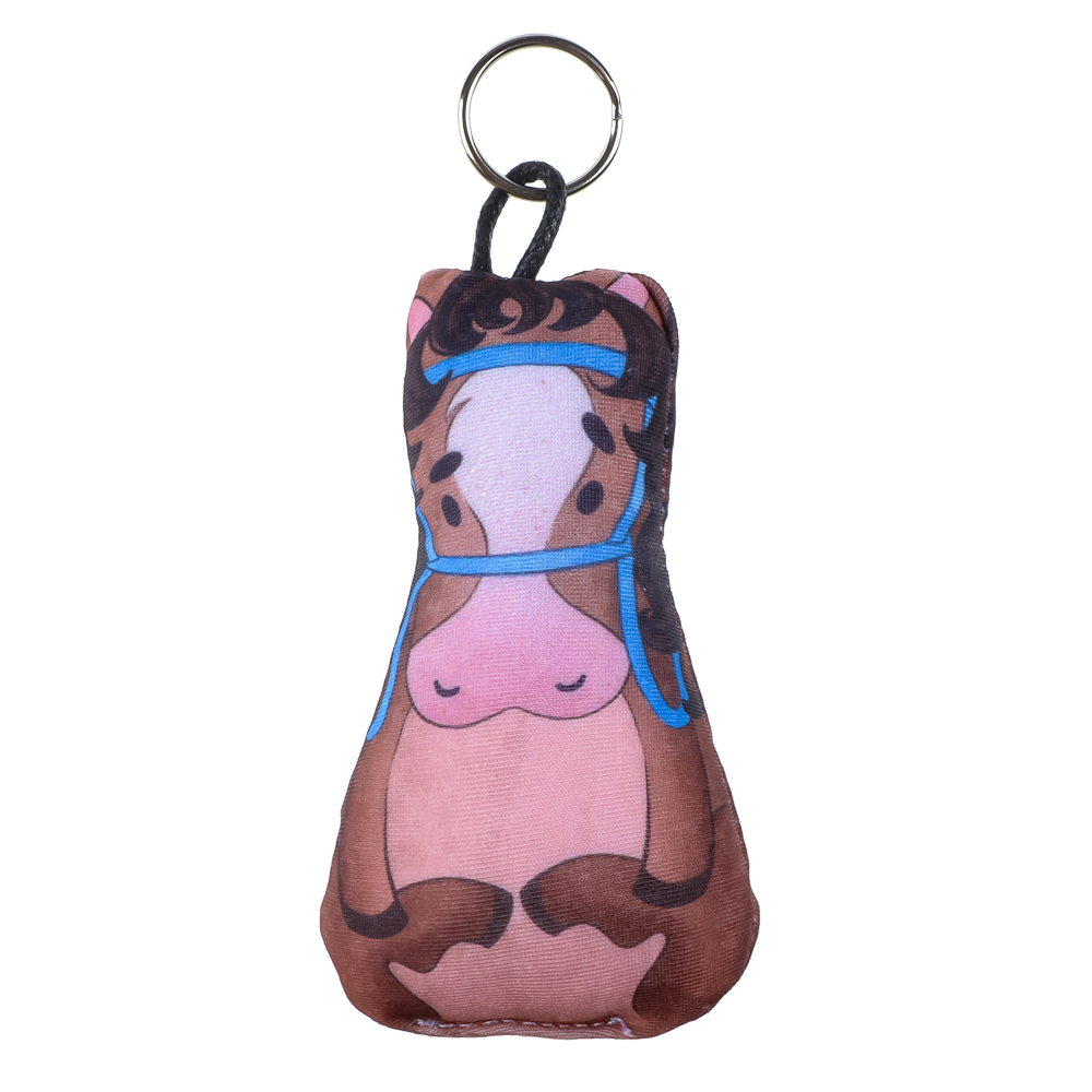 Брелок Лошадка, 10 см, бифлекс+шарики, 3 дизайна - #6