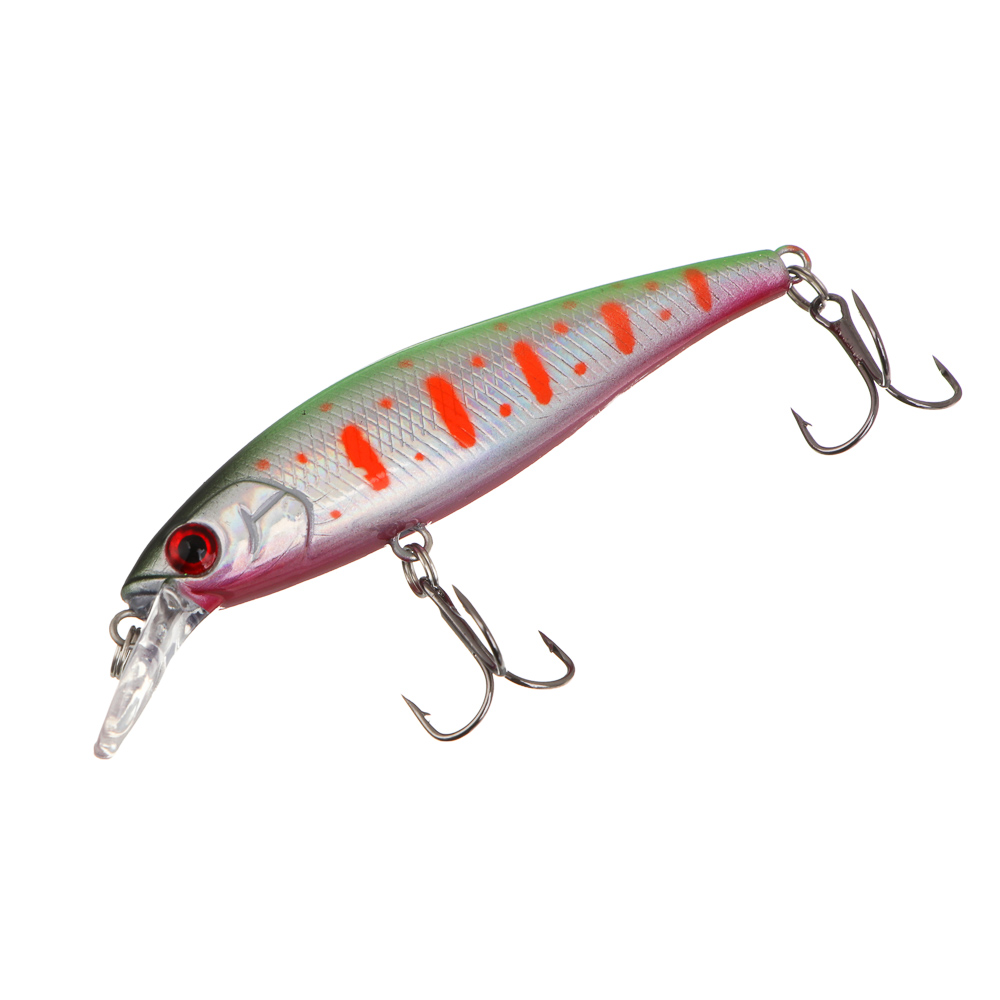 Воблер "Фрай Минноу" тм AZOR FISHING, F, 5,8гр, 75мм, 0,0-1,0м, 5 цветов - #4