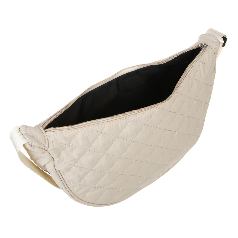 Сумка стеганая на молнии с длинным ремнем тм ЮL Фридом, полиэстер, 34х21х12 см, 3 цвета - #5