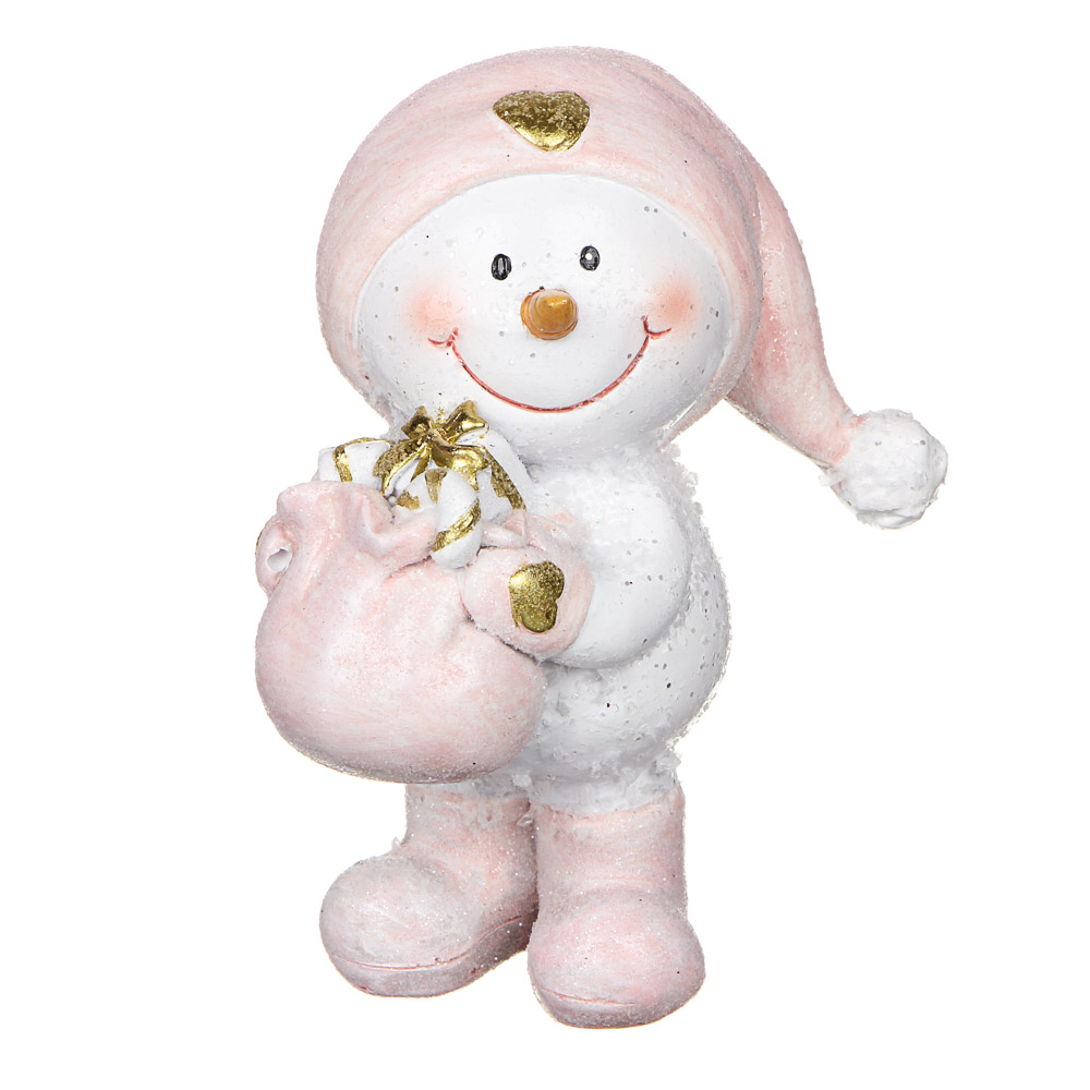Сувенир Сноубум "Снеговик с подарками" - #2