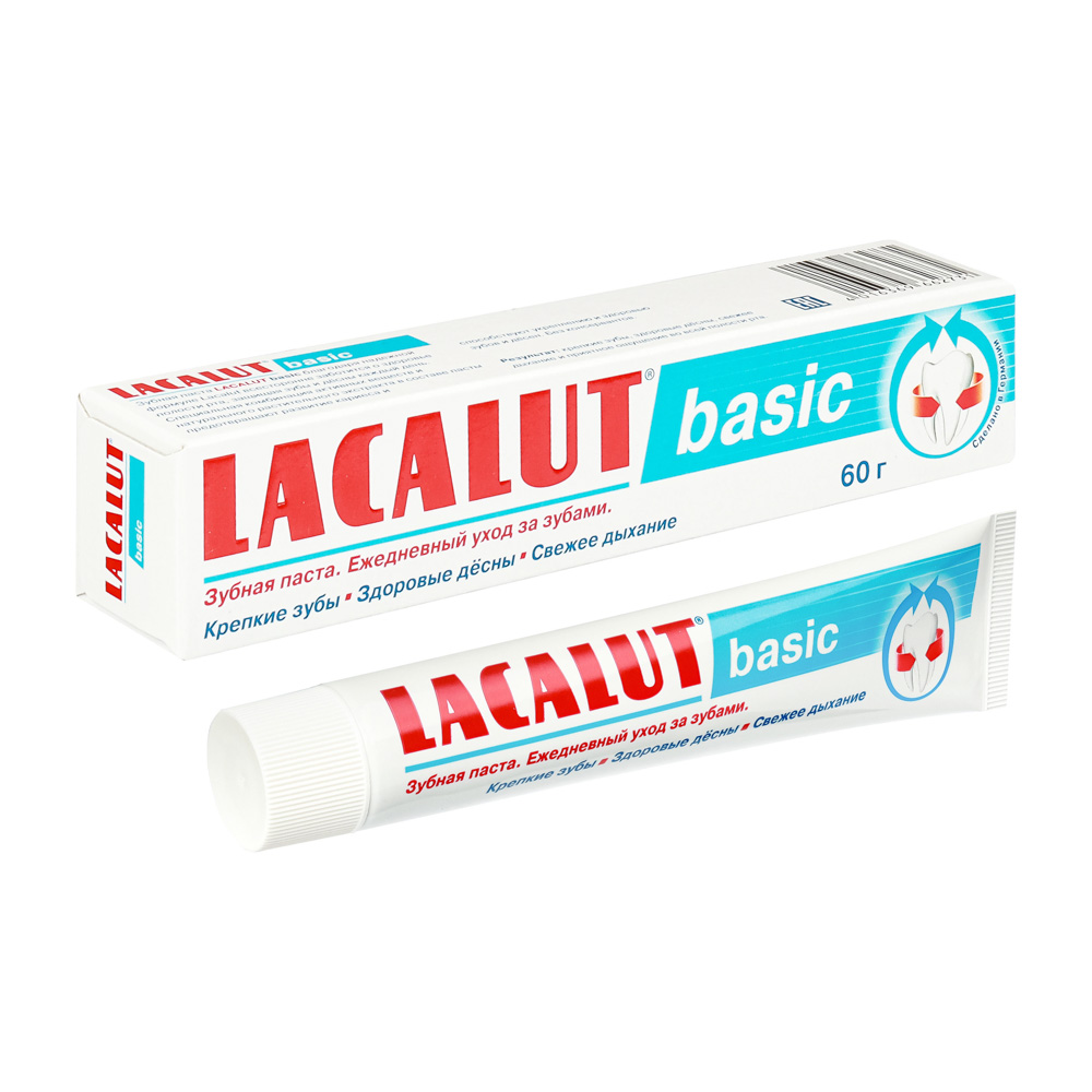 Зубная паста Lacalut basic, 60 г - #1