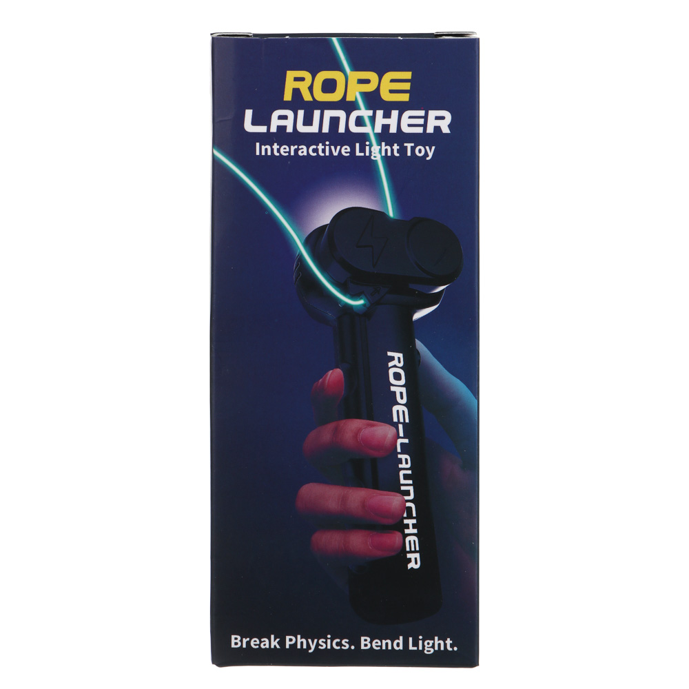 Игрушка запускалка "Летающая верёвка", 14,8х6,2х5см, USB, PP, свет, микс - #4