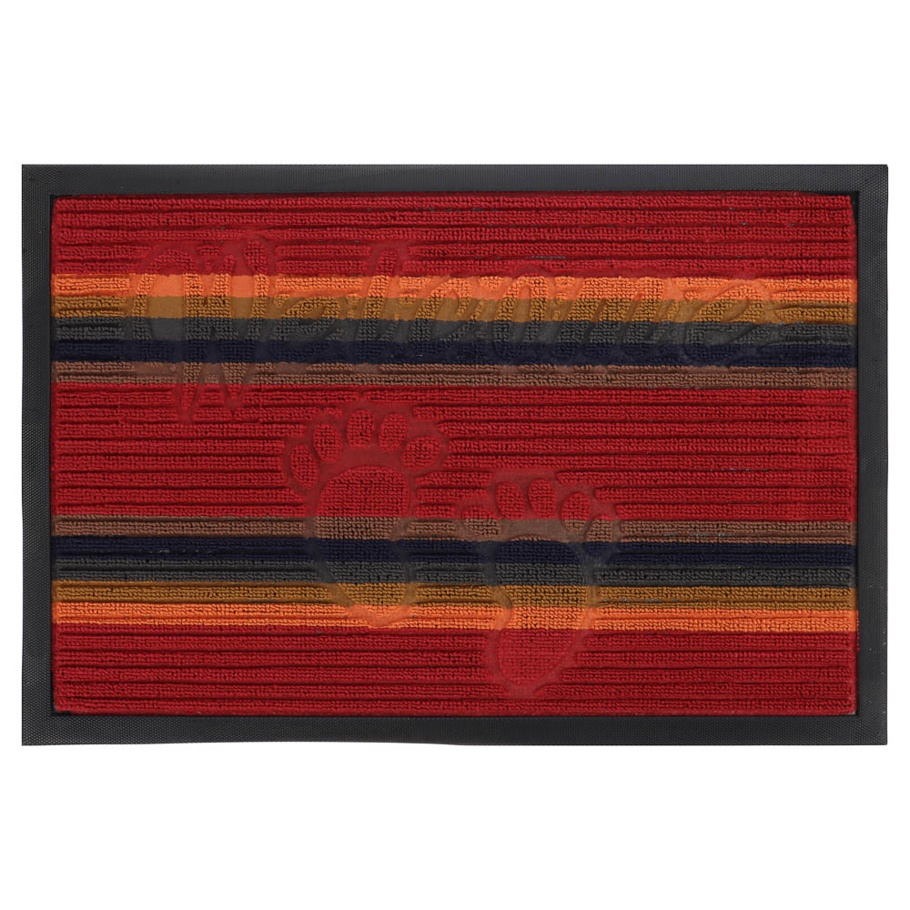 Коврик придверный яркая полоска тм VETTA, 40x60см, ворсовый с резиновой каймой, 4 диз. - #2