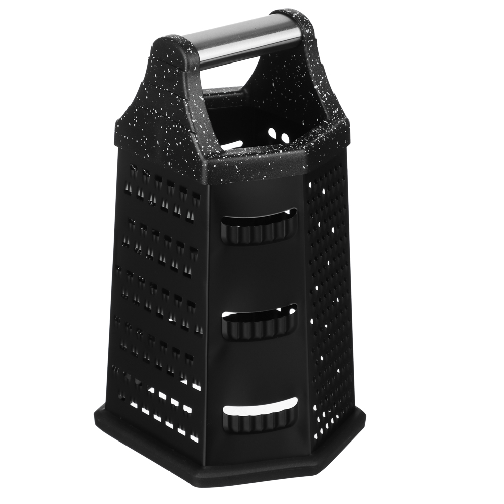 Терка 6-и сторонняя с антиналипающим покрытием тм SATOSHI 23см, нерж.сталь - #3