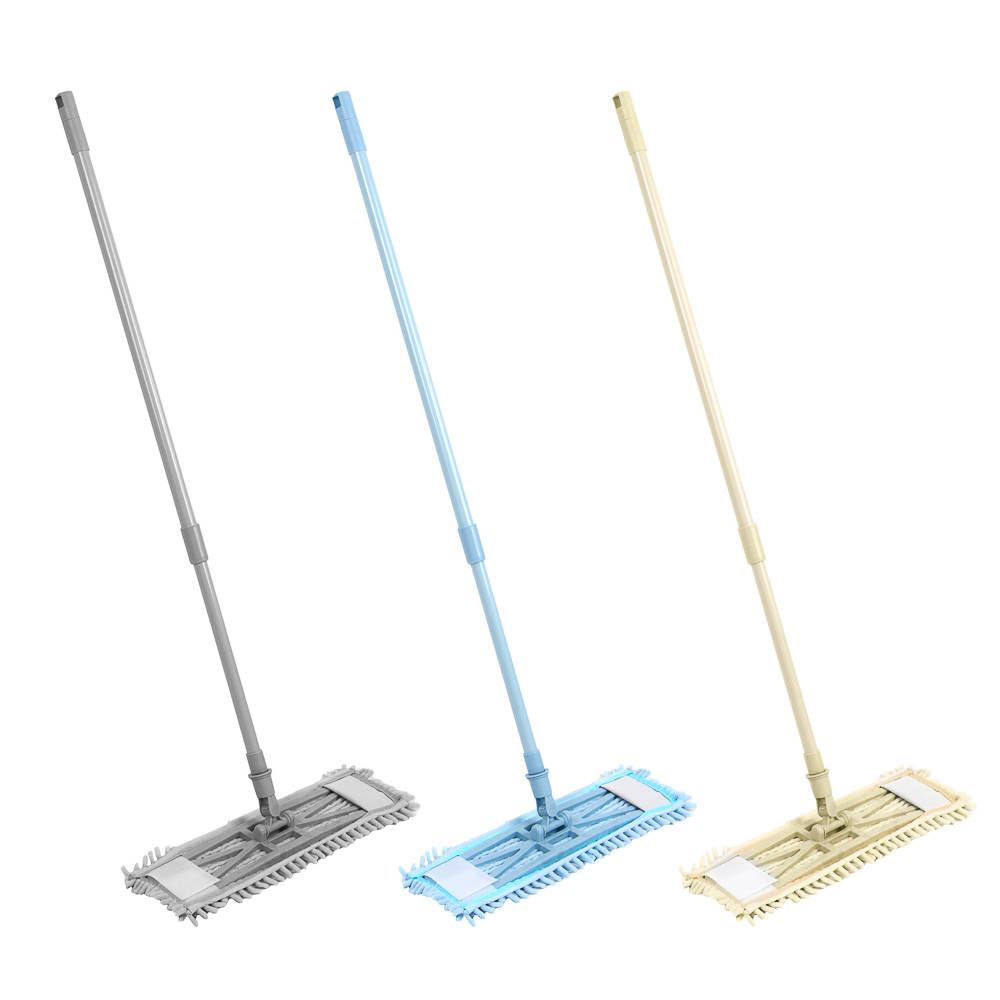 VETTA Швабра эконом с насадкой из микрофиб. без подкл., телескоп., металл, 70-120см, насадка 50г - #1