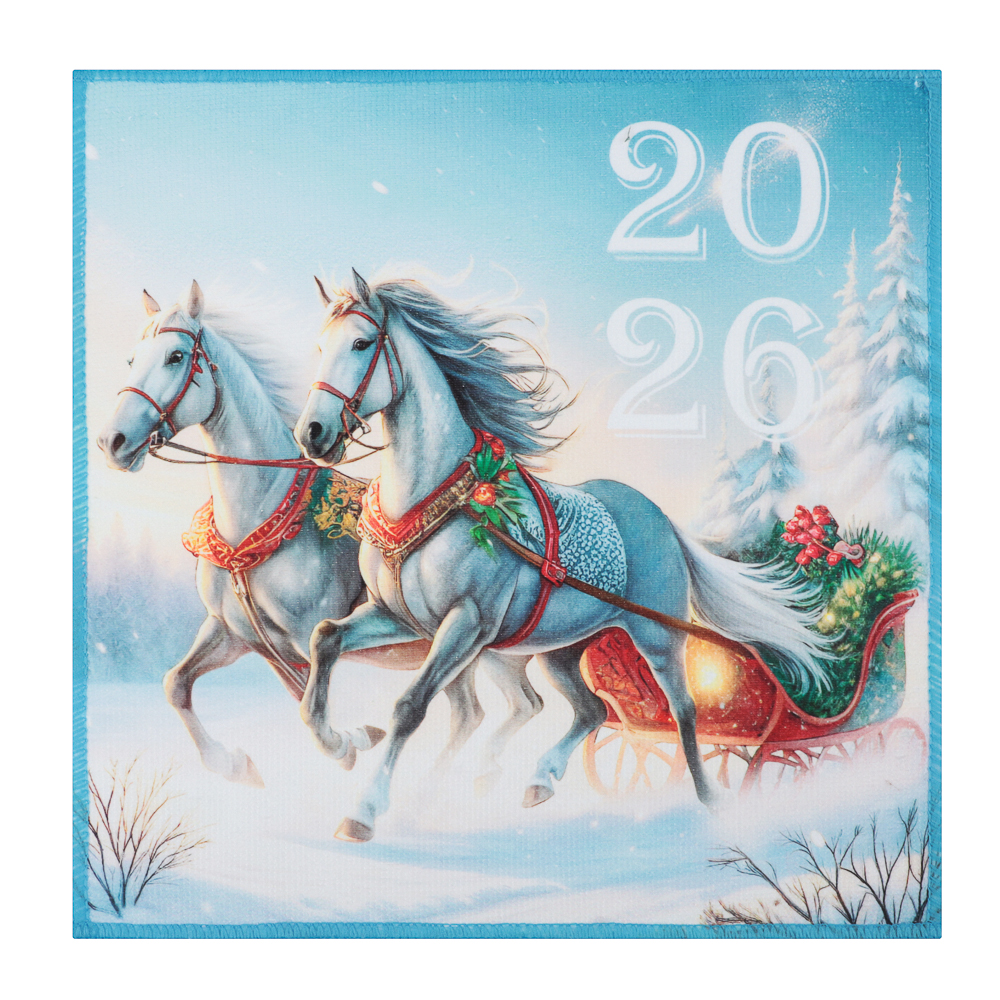 PROVANCE Щелкунчик Салфетка символ года, 30х30см, 100% полиэстер, 6 дизайнов - #2